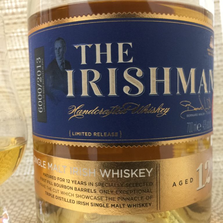 The Irishman 12Y. 43% bottled 2013, 6000 bottles