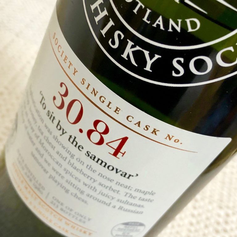 グレンロセス 1980 – 2015, 34年 44.5% SMWS 30.84 “To sit by the samovar” グレンロセス 1980 – 2015, 34年 44.5% SMWS 30.84 “To sit by the samovar”