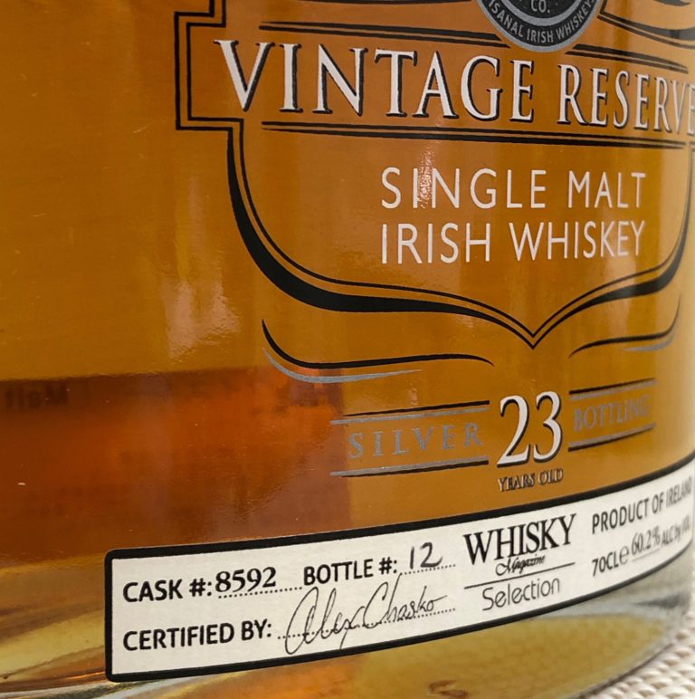 ティーリング 1991 – 2015, 23年 60.2% #8592 Whisky Magazine Selection