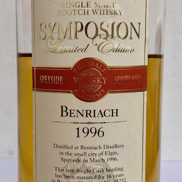 ベンリアック 1996 – 2012、16年 48.0% SYMPOSION Limited Edition