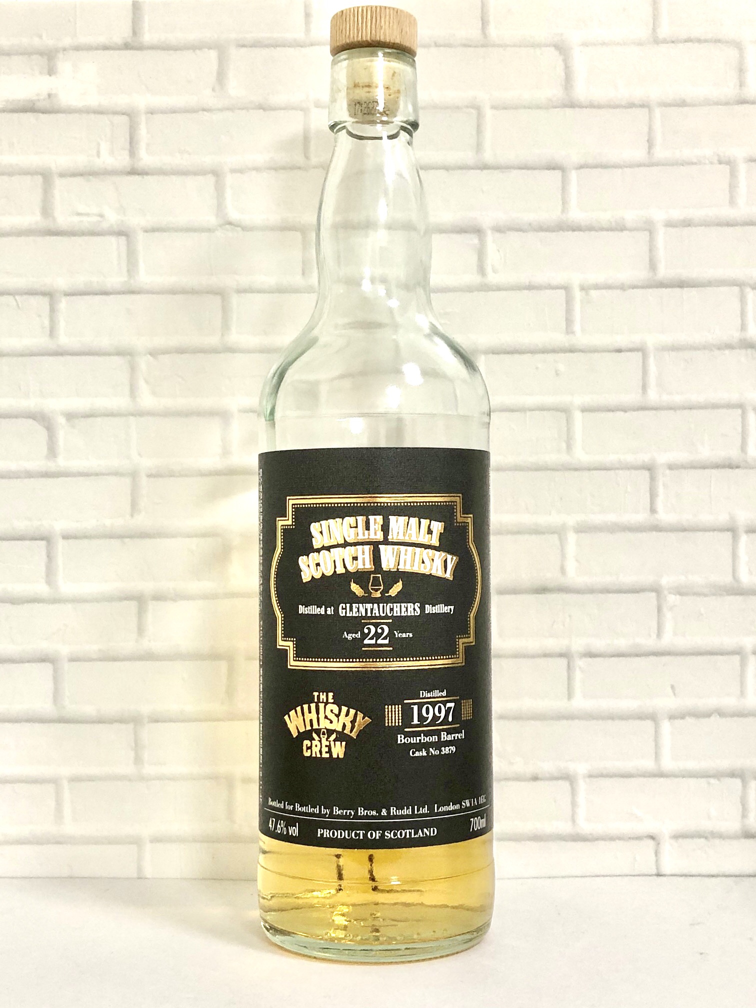 グレントファース 1997 – 2020、22年 47.6% The Whisky Crew向け