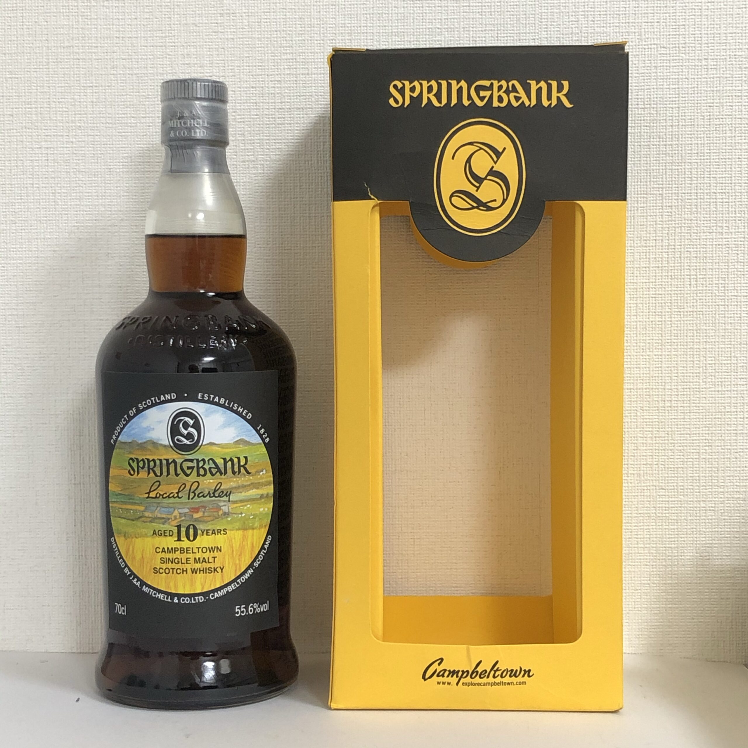 食品/飲料/酒スプリングバンク ローカル バーレイ 10年 2020年